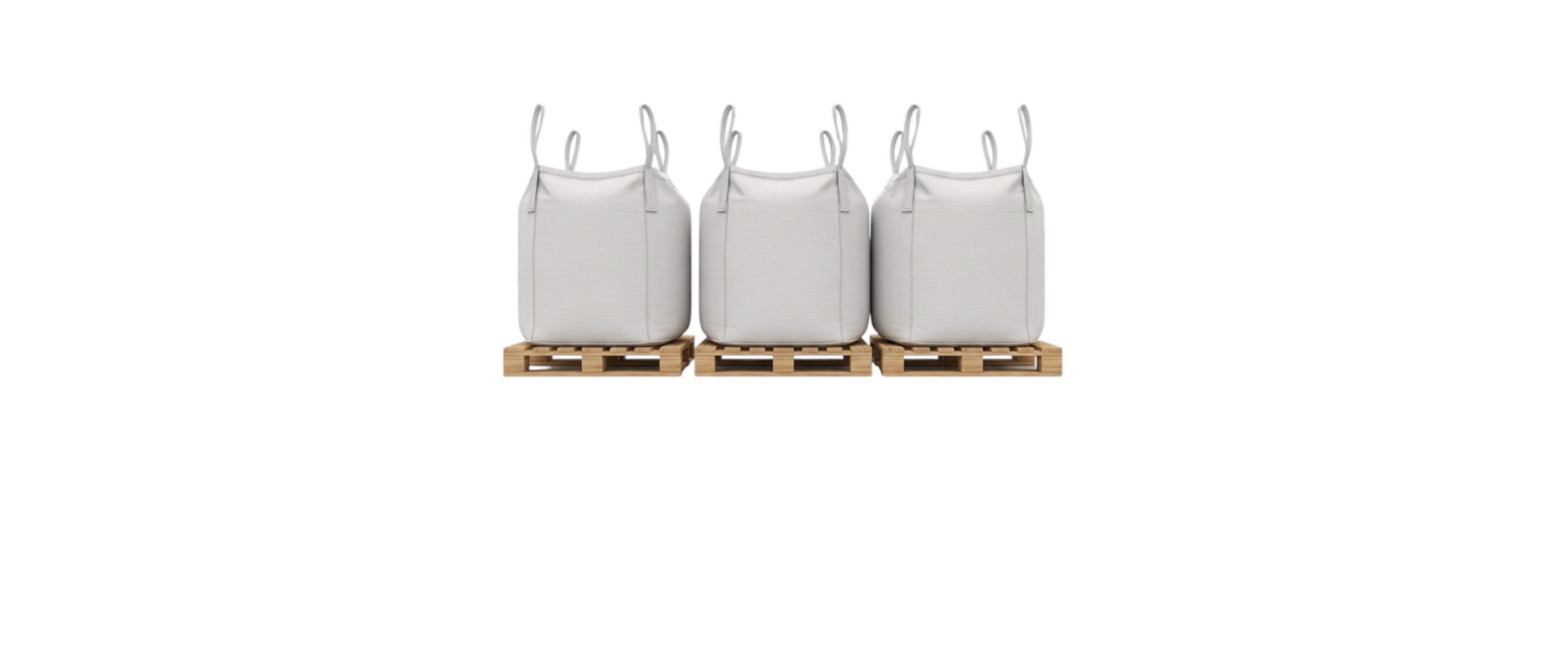 Carga: jumbo sacos sobre tarimas